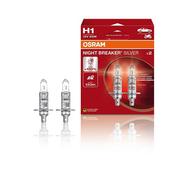2 Ampoules OSRAM H1 Night Breaker Silver  12V Db