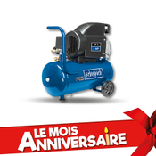 Compresseur 24L SCHEPPACH avec set d'accessoires