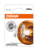 2 Ampoules navette OSRAM Original C10W 12V