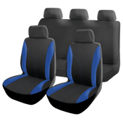 HOUSSES DELLA NOIR/BLEU TU 9 pcs