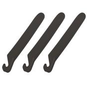 DEMONTE PNEUS 3 PIECES EN PLASTIQUE NOIR CARPOINT