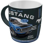 Mug Ford Mustang NOSTALGIC ART - 1969 Mach 1 Blue