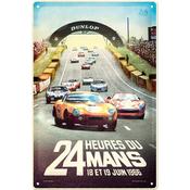 Tin Sign 20X30Cm NOSTALGIC ART 24H Le Mans - Racing Poster 1966