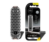 Désodorisant AROMA car hex silver
