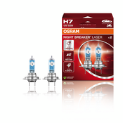 2 Ampoules OSRAM H7 Night Breaker Laser  12V Db