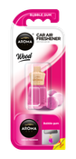 Désodorisant AROMA CAR wood mini bubble gum 4.5ml
