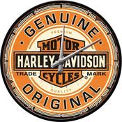 Wall Clock Harley-Davidson NOSTALGIC ART Genuine Original
