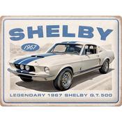 Tin Sign 30 X 40 Cm NOSTALGIC ART Shelby - 1967 Gt 500