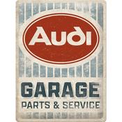 Tin Sign30 X 40 Cm NOSTALGIC ART  Audi - Garage
