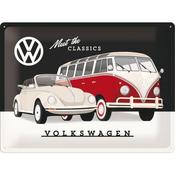 Tin Sign 30 X 40 Cm NOSTALGIC ART Vw Classics