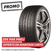 Pneu BRIDGESTONE Potenza S001 225/55RF17 97W