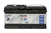 Batterie Start & Stop ROADY AGM N24 105AH 950A