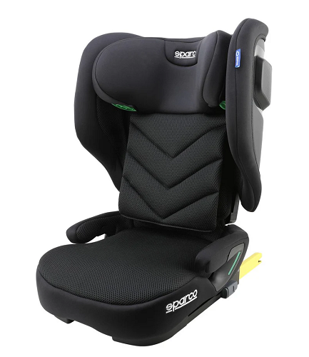 SIEGE ENFANT PLIABLE ISOFIX 100-150CM ECE R129 SPARCO