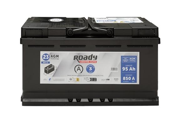 Batterie Start & Stop ROADY AGM N23 95AH 850A