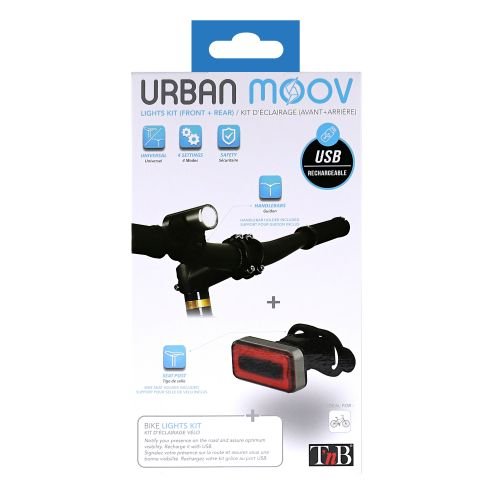 Pack led vélo rechargable TNB Urban moov