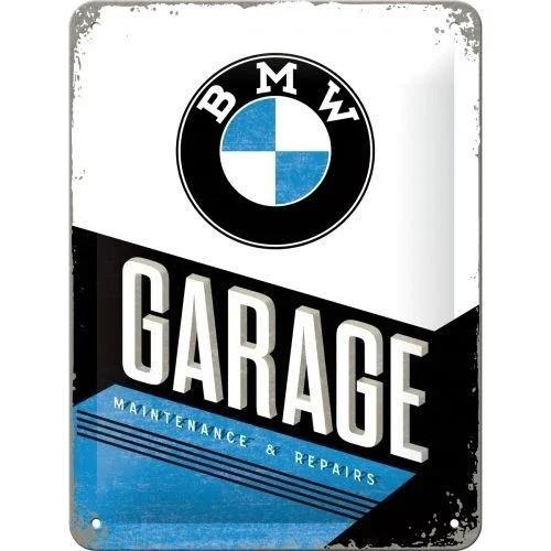 Plaque 15 x 20 cm NOSTALGIC ART BMW Garage