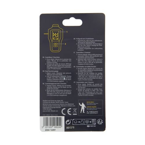 Contrôleur de pression digital et usure MICHELIN