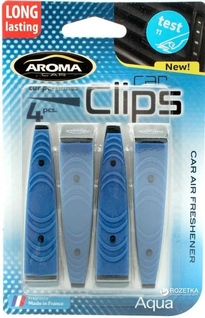 Désodorisants Clips Aroma Aqua à fixer
