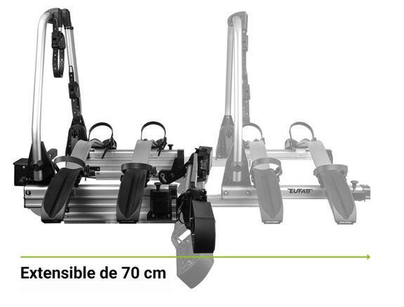 Porte-vélos EUFAB SD260 pour fourgons