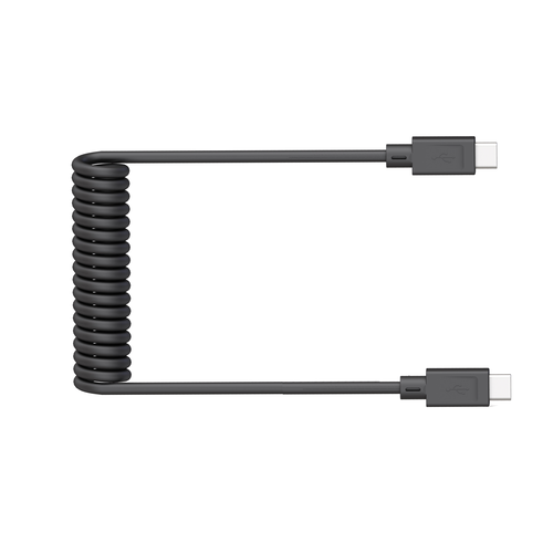 Câble USB-C vers USB-C twist 1m TNB - noir 