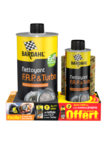 Lot nettoyant FAP et Turbo BARDAHL 1L+300ml offert Lot nettoyant FAP et Turbo BARDAHL 1L+300ml offert