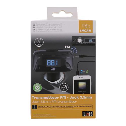  TRANSMETTEUR FM AVEC LECTEUR FMCT05B TNB NOIR