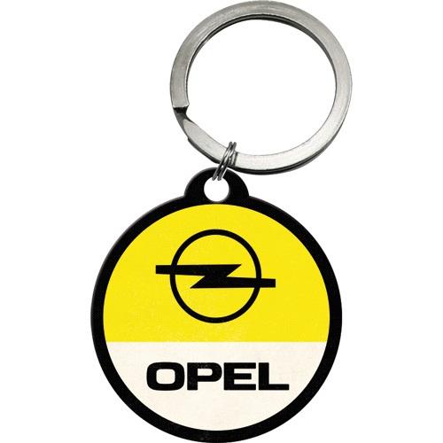 Key Chain Round NOSTALGIC ART Opel - Logo