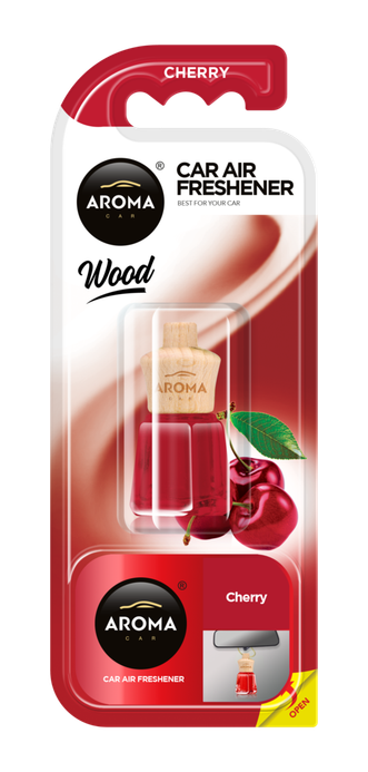 Désodorisant AROMA CAR wood mini cherry 4.5ml