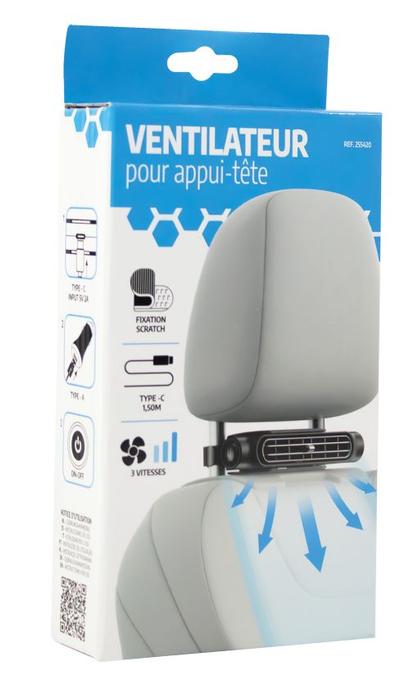 Ventilateur d'appui tête IMDICAR
