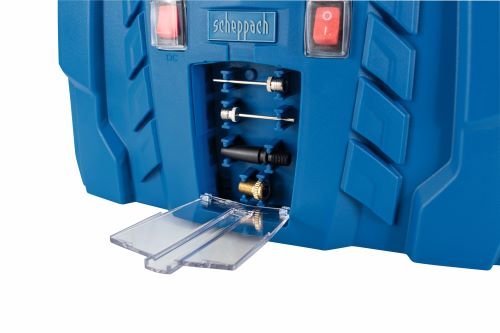 Compresseur gonfleur portatif SCHEPPACH 8 bars AC/DC - AIR FORCE 5