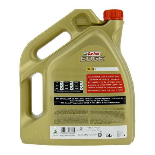 Huile moteur CASTROL Edge 5W30 C3 5L