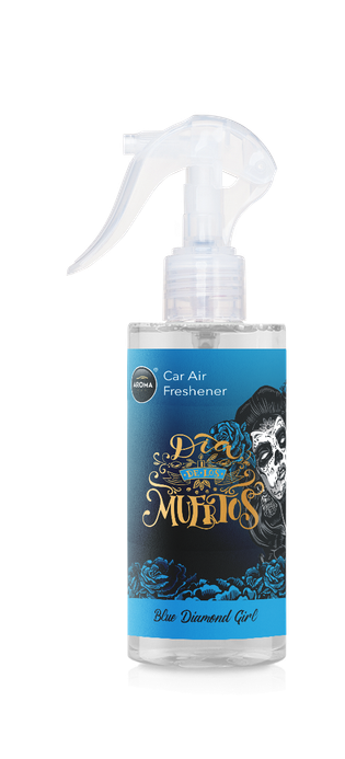 Spray dia de los muertos AROMA blue diamond girl 150ml