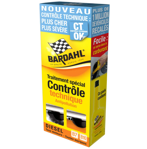 Traitement spécial contrôle technique diesel - BARDHAL