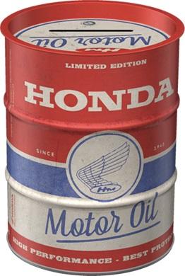 Money Box Oilbarrel Honda Mc NOSTALGIC ART - Motor Oil