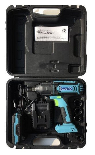 Clé à choc sans fil 20V CUSTO AUTO