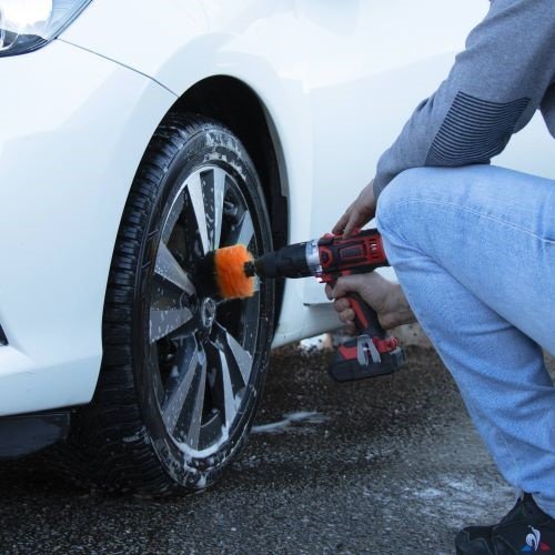 Kit de lavage pour voiture brosses et pinceaux 7 pièces AUTOBEST