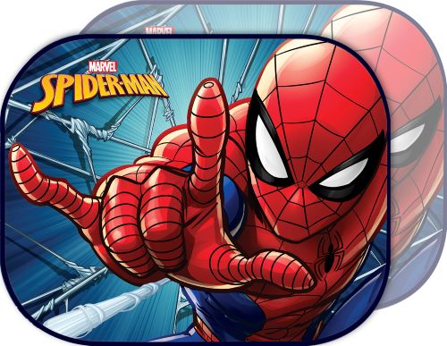 2 Rideaux pare-soleil SPIDERMAN 44x35cm 2 Rideaux pare-soleil SPIDERMAN 44x35cm