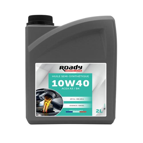 Huile moteur ROADY 10W40 Essence et  Diesel 2L