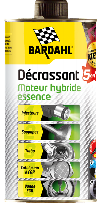 Decrassant moteur hybride essence 5 en 1