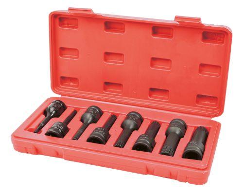 Coffret 8 douilles a choc xzn carre 1/2 AUTOBEST Coffret 8 douilles a choc xzn carre 1/2 AUTOBEST