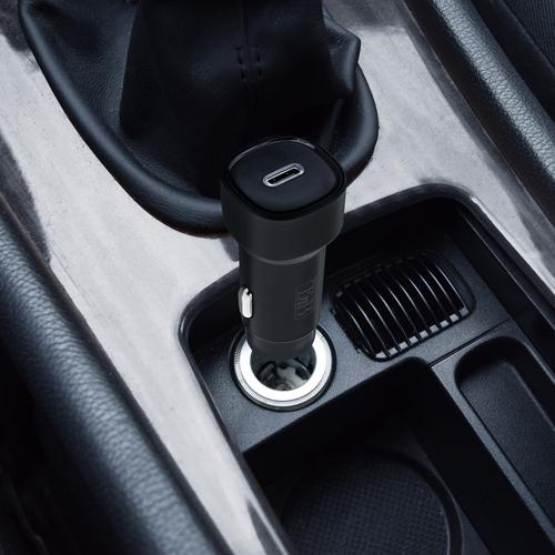 Chargeur allume-cigares TNB 1 USB-C 20W - noir