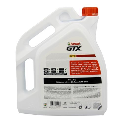 Huile moteur CASTROL Gtx 5W30 C4 5L