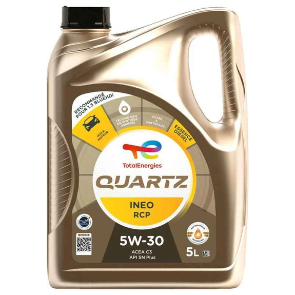 TOTAL QUARTZ INEO RCP 5W30 5L TOTAL QUARTZ INEO RCP 5W30 5L
