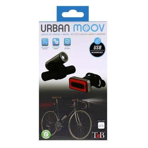 Pack led vélo rechargable TNB Urban moov