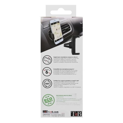 Support grille TNB compact noir