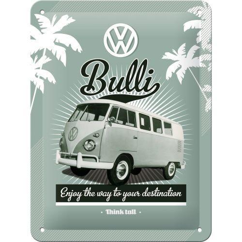 Tin Sign  15Cm X 20Cm NOSTALGIC ART Vw Bully