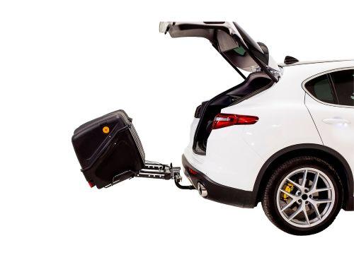 Coffre sur boule d'attelage TOWBOX V1 Urban noir