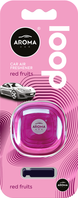 Désodorisant AROMA CAR loop gel 9g red fruits