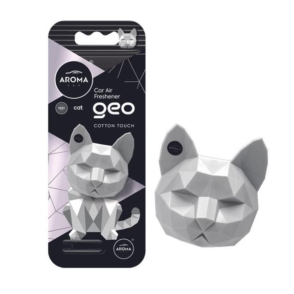 Désodorisant AROMA CAR polymer geo cat - cotton touch
