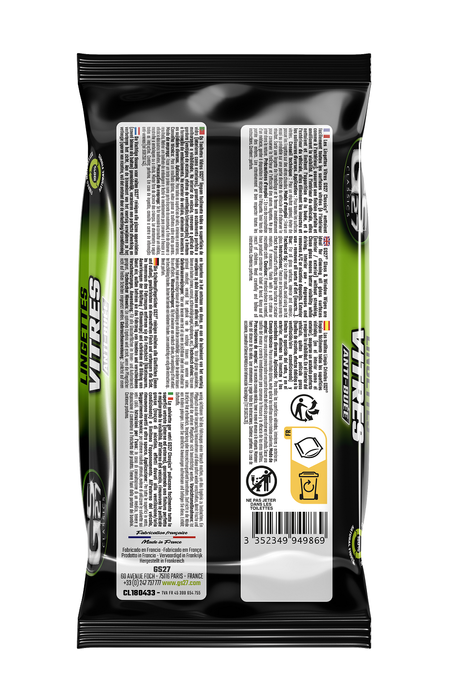 Lingettes vitres GS27 x40